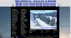 Desktop Screenshot of glenallenweather.com